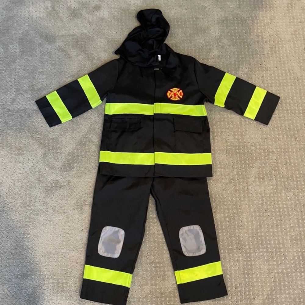 4t fire fighter costume